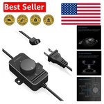 Diy 100-125V Ac Muffin Fan Speed Controller With 6-FOOT Cord & Easy Installation. Fixed Price $27.99.