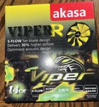 Akasa Viper 140MM Pwm Case Fan S-flow Quiet Cooling 4-PIN Pc New. Fixed Price $21.96.