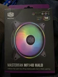 Cooler Master MF140 Halo 140MM Addressable Rgb Duo-ring Gen 2 Case Fan. Fixed Price $20.00.
