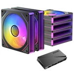 6 Pack Rgb Fans, Infinity Mirror, Cable Connector 3 Pin 5V Addressable. Fixed Price $44.81.