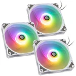Bitspower International Notos Rgb Pwm Fan 120MM White 3 Pack Set Of LUBP-002. Fixed Price $99.96.