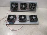 Lot Of Indek Elina Fan KDA120925LB6P Colling Triple Instillations Mounted. Fixed Price $79.95.