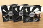 3 Pack GLOBE120MM 7 Blade Case Fan S12025L 4-PIN Peripheral Connector DC12V .15A. Fixed Price $18.00.
