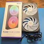 Nzxt F240 Rgb Core 240MM Dual Fluid Bearing Multicolor 78.6CFM 1800RPM. Fixed Price $29.99.