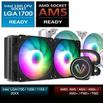 Vetroo V240 Liquid Cpu Cooler 240MM Rgb&pwm Pump&fan 250W Tdp Aio Water. Fixed Price $69.99.