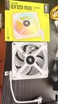 Corsair Icue Link QX120 Rgb 120MM Magnetic Dome Fan (one Not Working). Fixed Price $19.98.