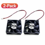 (2-PACK) Top Motor 50X50X20MM 12V 0.08A High Speed 3-PIN Fan W/ Tach Output. Fixed Price $9.99.