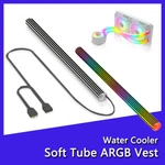 2 Pcs 15IN Black Led Tube Sleeve Argb Cpu Liquid Cooler Motherboard Lighting. Fixed Price $77.99.