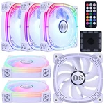 Ds Addressable Rgb 120MM Led Fans With 6PIN Remote Controller For White Pc Ca.... Fixed Price $52.67.