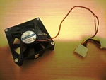 Ec. Atom Sleeve Bearing Dc 12V 0.15A Fan Model #: S8025M - (used). Fixed Price $14.30.