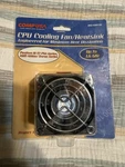 Compusa Cpu Cooling Fan Heatsink Pentium Iii Amd Athlon Duron Socket Fc-pga Nos. Fixed Price $24.99.