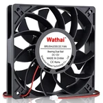Wathai 120MM X 25MM 12V High Pressure Cfm Fan Dual Ball Speed Dc Brushle.... Fixed Price $29.15.