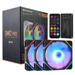 Darkflash 3-PACK 120MM Pc Case Fans With Controller Hub & Remote, Pwm Argb Sync,. Fixed Price $40.67.