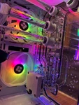 Bitspower Titan One Mini 2.0 Liquid Cooling Case/ Lian O11D - Snow White. Fixed Price $190.00.
