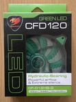 New Cougar Green Led Cooling Fan 120MM CFD120 Hydraulic-bearing CF-D12HB-G Read. Fixed Price $16.90.