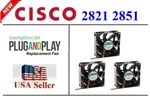 3 Pack New Original Fans For Cisco 2821 2851 Router Assembly 700-19154-01. Fixed Price $50.95.