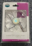 Cooler Master R4-L2S-12FB-G Silent 120MM Case Fan W/ On/off Blue Led. Fixed Price $19.95.