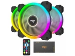 Aigo DR12 2019 Version 3IN1 120MM Rgb Led Adjustable Color Quiet High Airflow. Fixed Price $49.99.