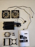 Corsair Hydro Series, H75, 120MM Radiator, SP120 Pwm Fans, Liquid Cpu Cooler. Fixed Price $30.95.