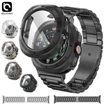 Full Cover Case & Stainless Steel Band Strap For Samsung Galaxy Watch Ultra 47MM. Fixed Price $15.99.