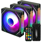 Kingwin Infinity Series 120MM Argb Case Fan, KWI-FAN01A (3 Pack). Fixed Price $44.99.