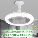 3-IN-1 Rotatable Ceiling Fan Light E27 Remote Control Led Lamp Base Usa. Fixed Price $21.99.