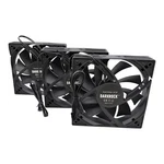 Darkrock 120MM Black Pc Case Cooling 3-PACK CP-FAN-120BK3 Dc 12V New. Fixed Price $11.99.