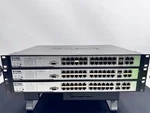 Lot Of D-link DES-3028P Fast Web Smart Poe Managed Switch W/rack Ears. Fixed Price $374.99.