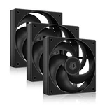 Id-cooling AS-120-K Trio 120MM Black Computer Case Fans 3 Pack High Performance. Fixed Price $29.71.