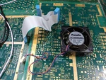 Radio Shack TRS-80 Model 4P Exact Panaflo Fan & Floppy Cable Only-untested-see. Fixed Price $38.50.