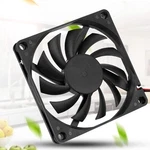 Ultra Thin 80MM 12V Cooling Fan For Mini Itx, Htpc, And Laptop Applications. Fixed Price $8.98.