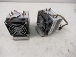 Lot Of 2 Fans Hp 411354-001 Hewlett Packard Heatsink With Integrated Cooling. Fixed Price $49.95.