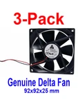 Ultra-quiet 92MM 12V 2-PIN Cooling Fan Airflow, Noise-sensitive Application. Fixed Price $12.95.