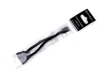 Silverstone CPF01 Sleeve Two Pwm Fan Splitter Cable 100MM Black. Fixed Price $32.00.