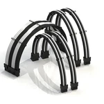 Linkup - 30CM Super Soft And Flexible Psu Cable Extension Sleeved Custom Mod .... Fixed Price $52.01.