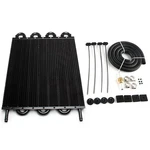 8 Pass Tube And Fin Transmission Cooler Universal 5/16" Oil Kit Alumin.... Fixed Price $70.80.