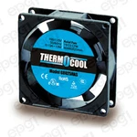 Fan Axial Thermocool (80X80X25MM) 19/23 Cfm Sleeve 110V 60HZ #G8025HAS. Fixed Price $9.00.