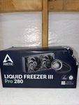Arctic Liquid Freezer Iii Pro 280 Black Pc Water Cooler Aio Cpu Intel Amd. Fixed Price $59.99.