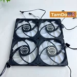 (lot Of 4) Phanteks M25-120 Pwm 120MM Case Fan Set For Desktop Computer. Fixed Price $35.00.