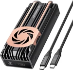 Graugear USB4 M.2 Ssd Enclosure, 40GBPS Nvme With Built-in Cooling. Fixed Price $39.50.