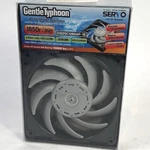 Scythe Gentle Typhoon 120MM Case Fan 1850 Rpm Servo D1225C12B5AP-15 New Sealed. Fixed Price $69.99.