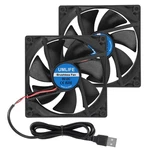 Umlife Pack 92MM Usb Fan For Diy Cooling X 25MM No Grill. Fixed Price $13.35.