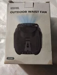 Outdoor Waist Fan, FG06 Vosfeel, Usb Rechargeable, Black. Fixed Price $10.50.