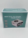 Logisys PS480D2 480W Dual Fan Atx 20+4 Pin Power Supply New Open Box. Fixed Price $24.99.