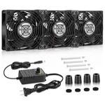 Wderair 3 X 120MM Big Airflow Computer Fan With Ac 110V 120V 220V 240V.... Fixed Price $67.20.