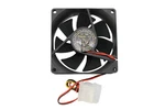 80X25MM 80MM Ever Lubricate Case 12V Pc W/ LP4 Connector, Fanboxsl. Fixed Price $7.90.