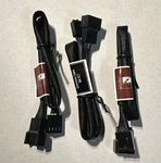 3X Noctua NA-EC1 30CM Extension Cable For 4-PIN Pwm Fans Three-pack. Fixed Price $19.80.