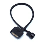 Yikaien Sata To 3 Pin / 4 Fan Adapter, 15 12V 1, Black. Fixed Price $9.18.