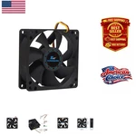 Low Noise 80MM Fan For Computer Cases & Cpu Coolers - Efficient Cooling Solution. Fixed Price $10.99.