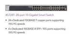 Netgear Prosafe XS728T-100NES 24-PORT Smart Managed Switch. Fixed Price $1400.00.